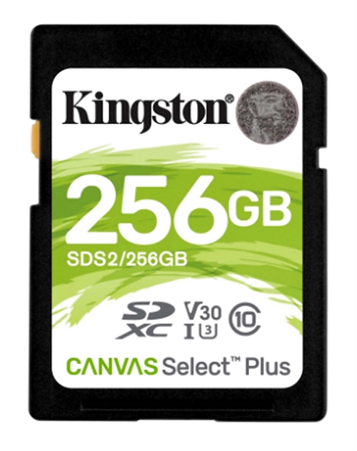 KINGSTON 256GB SDXC 100MB/s